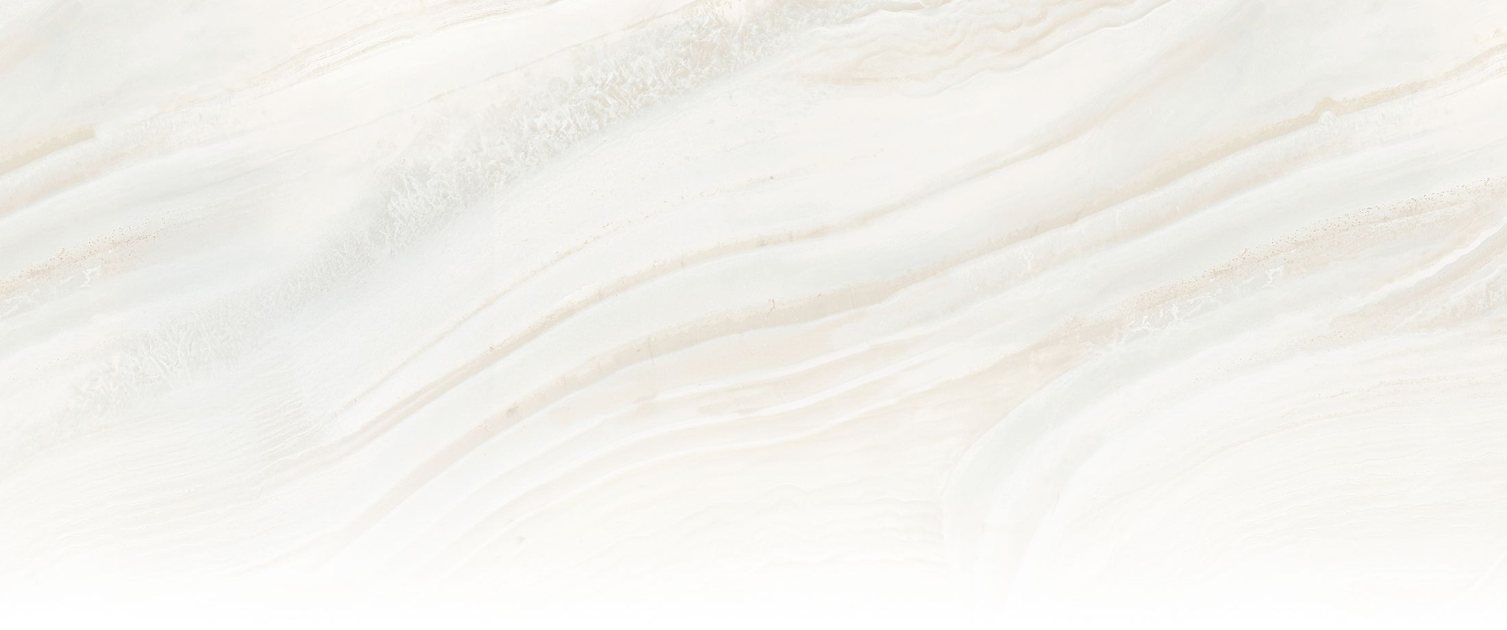 Abstract white marble texture with soft waves.